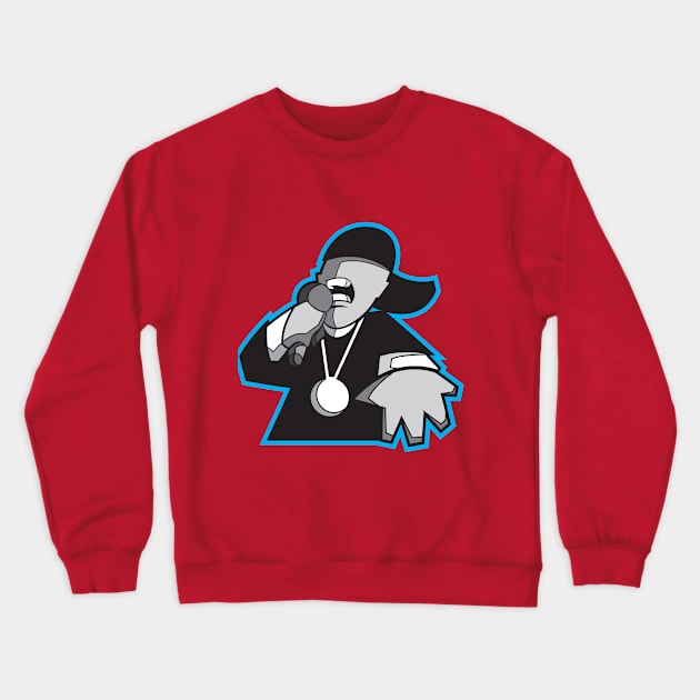 I EMCEE Crewneck Sweatshirt by Idea Boy Design